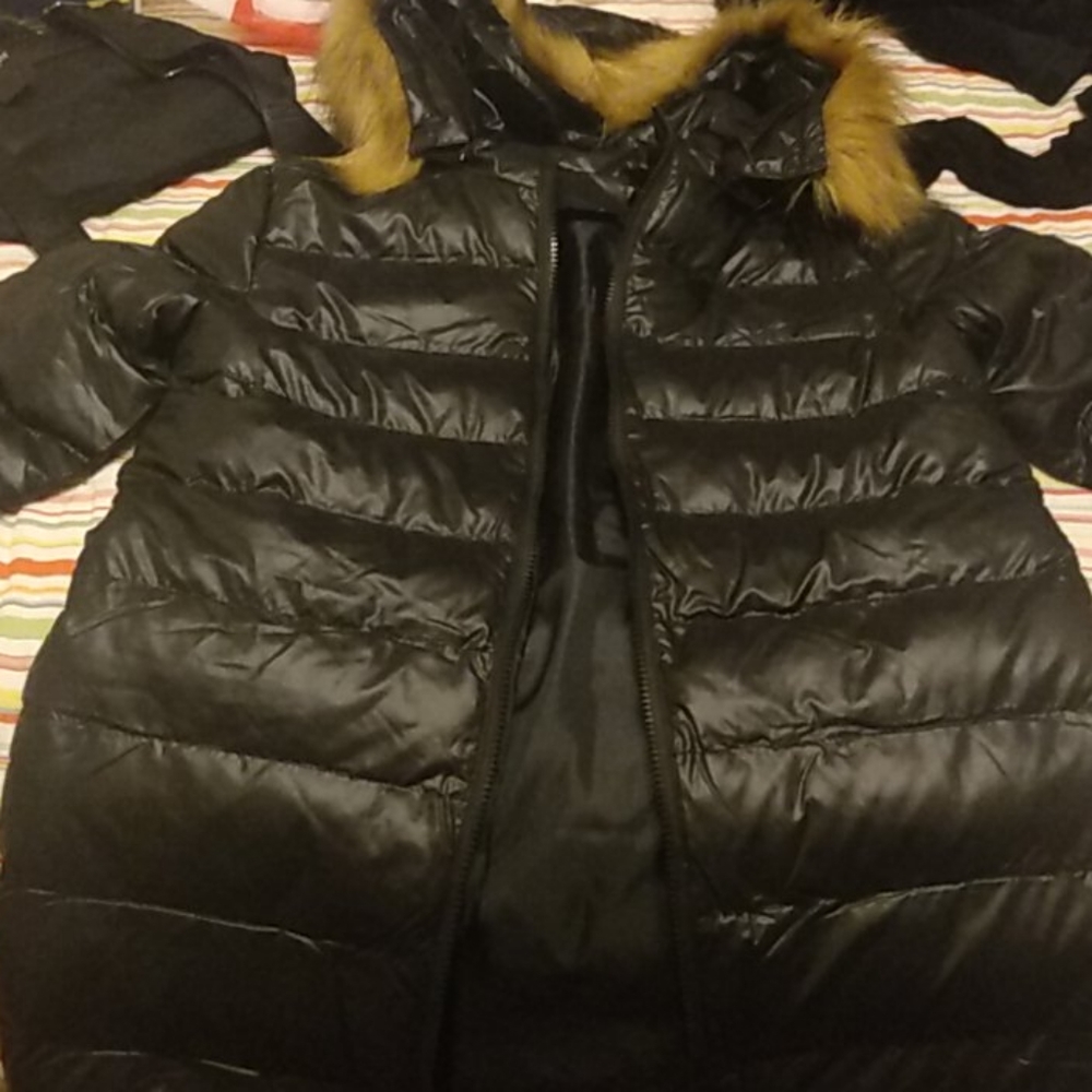 Black Puffer coat